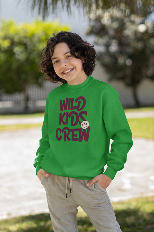 Kinder Sweatshirt Wild Kids Crew in – Kinder T-Shirt