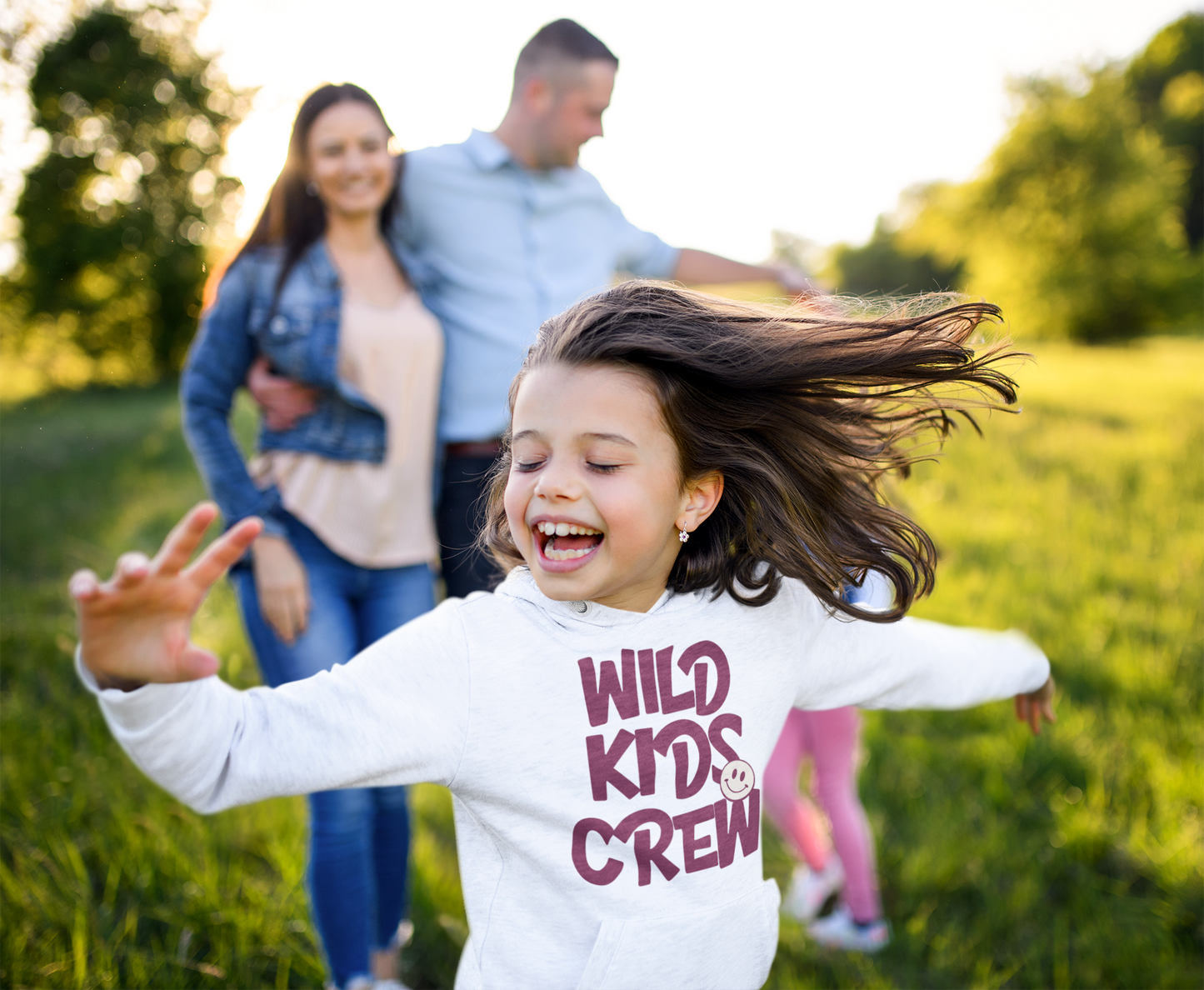 Kinder Premium Bio Hoodie Wild Kids Crew in – Kinder T-Shirt